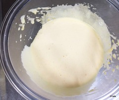 卵黄をもったりさせる