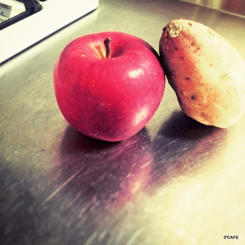 りんごと芋