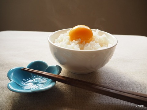 冷凍卵で卵かけご飯
