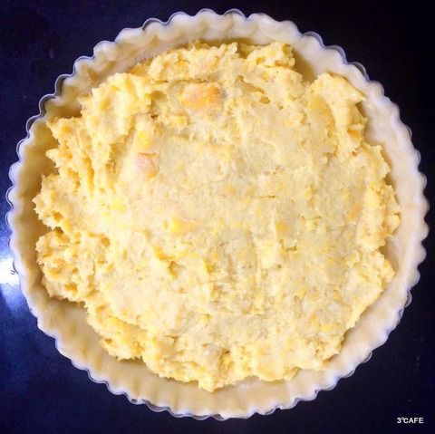 スイートポテトをつめる