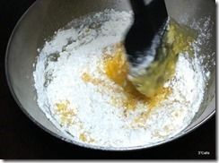 マジックケーキの生地
