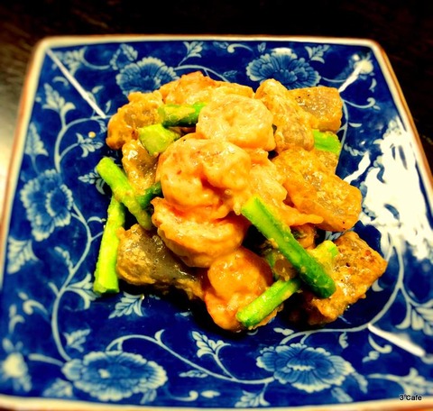 こんにゃくエビマヨ