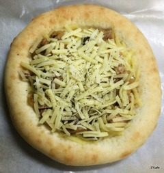 具材を乗せた