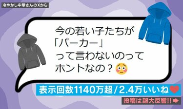 パーカーって呼んでるの…オッサンだけ？ 若者たちは「フーディー」派だってよ…知らなかった…（泣）