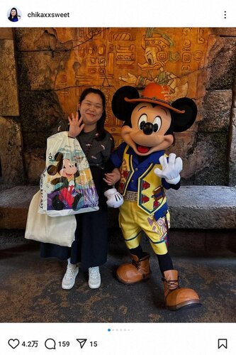 【悲報】自由を謳歌するぼる塾・田辺のひとりディズニー体験