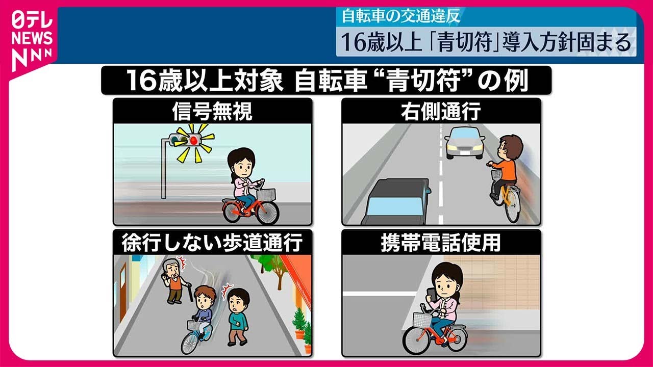 【カズレーザー毒舌】自転車青切符に「国はどういう方向に…」車と自転車、道分けるしかねえよ！