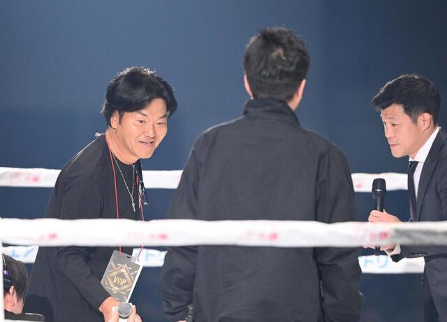 【朗報】亀田和毅のボクシング世界戦に島田紳助がサプライズ登場！