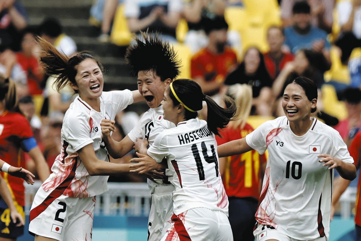 なでしこJ、パリ五輪初戦でスペインに逆転負け！清水梨紗の負傷が心配