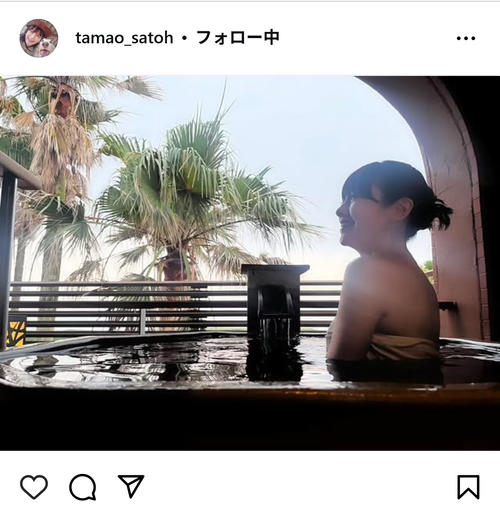 【珠緒ちゃんのブリッ子はもう伝統芸！？】52歳さとう珠緒、入浴ショットでファンを魅了！