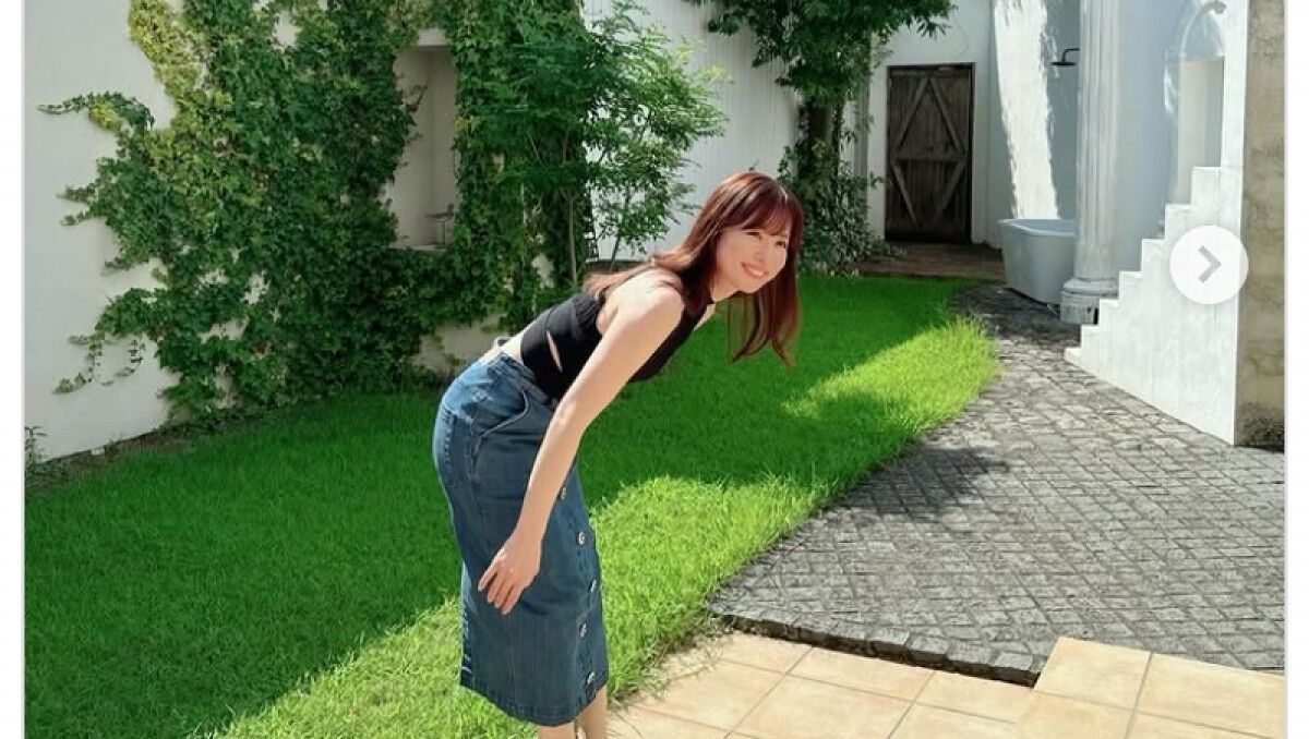 【芸能】皆藤愛子の美ワキ全開！40歳の可愛さに反響続出
