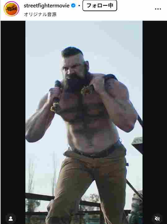 【衝撃】実写『ストリートファイター』ザンギエフがヤバすぎる…身長218cmの巨漢俳優が「本人降臨」レベルでSNS大パニック！「でかすぎ」「想像の100倍ザンギエフ」