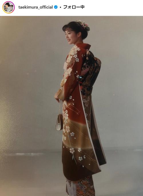 53歳の木村多江が見せた20歳当時の振り袖姿に驚愕！美しさの秘密とは？