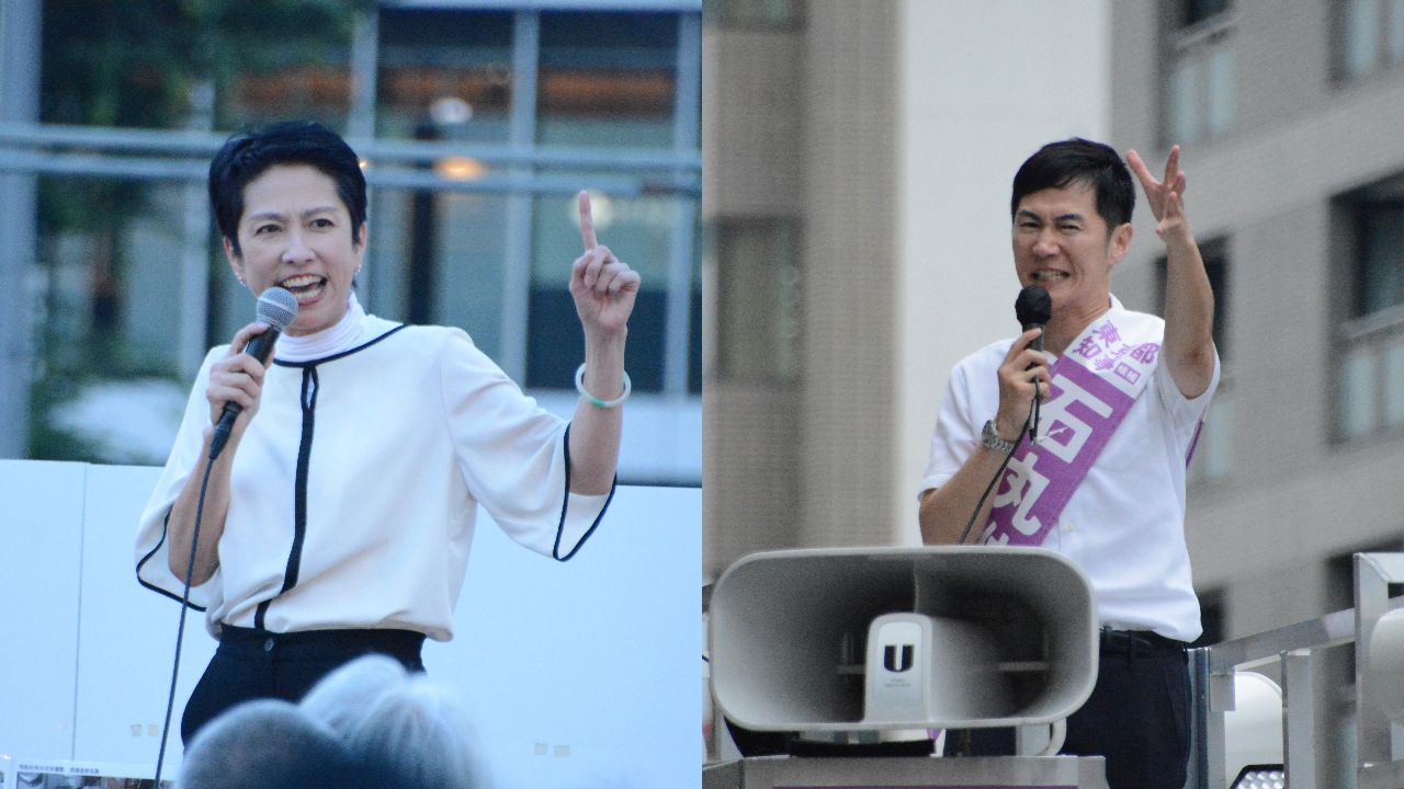都知事選最終盤、石丸伸二氏と蓮舫氏が激しくつぶし合い！勝者は？
