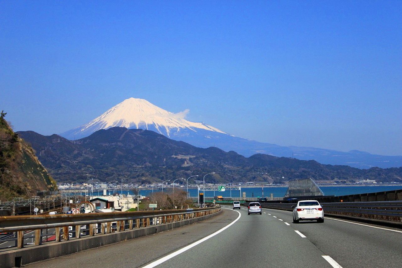静岡県道10号線 76号線 富士川sa 富士宮市街 旨いが一番