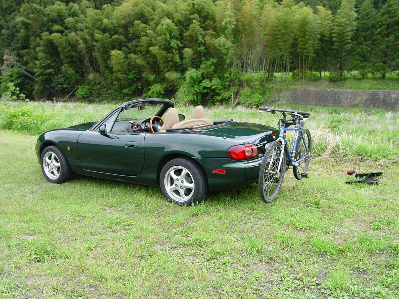 サイクルキャリアとサイクルヒッチを作りました 緑の森の仲間たち サイクルヒッチ