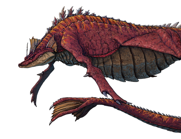 ゴジラsp6話 アクアティリス と マンダ のデザイン画が公開 ゴジラまとめ情報 ゴジラボ