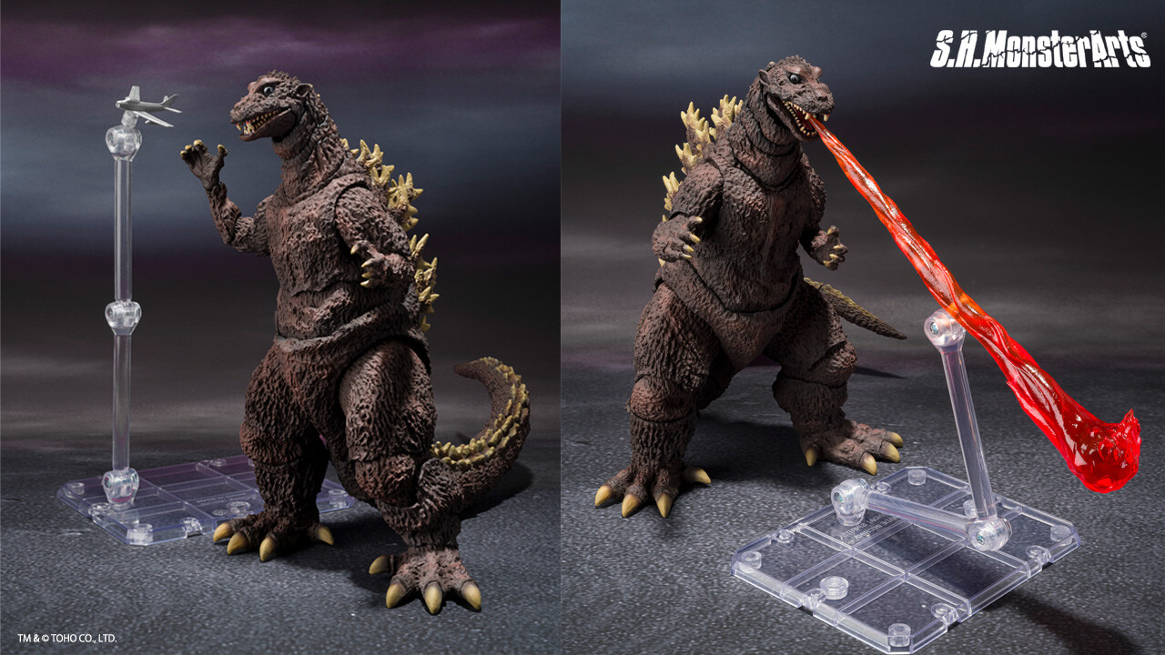 S.H.MonsterArtsより『ゴジラ』70周年記念アイテムが登場