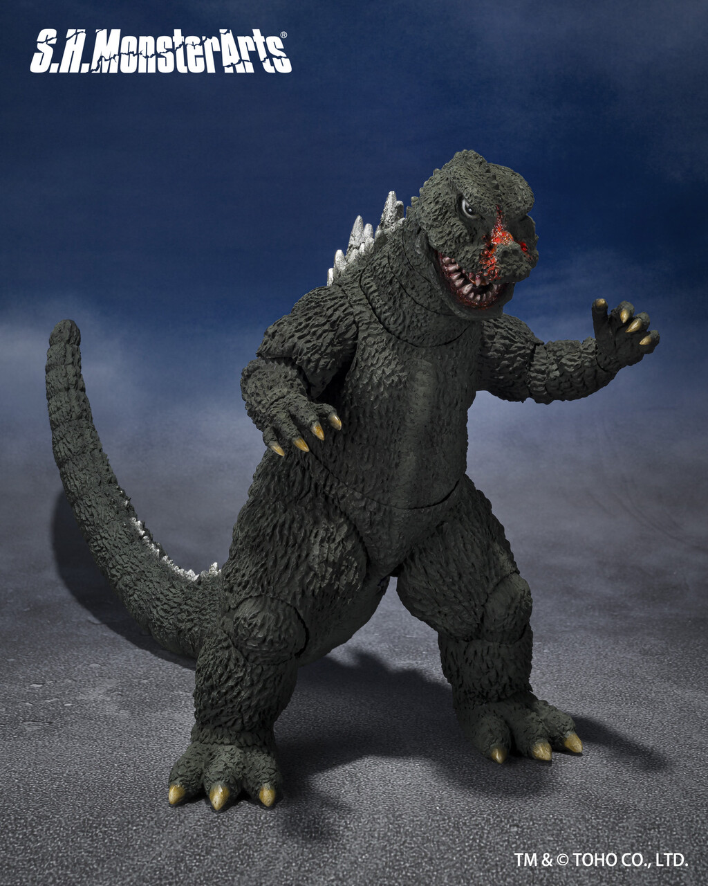 S.H.MonsterArts ゴジラ(1972)」が完全新規造形で登場