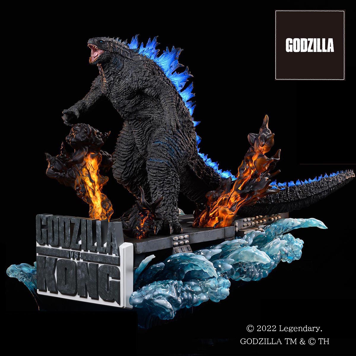 ゴジラvsコング　まとめ売り ゴジラvsコング」全高約50cmの超巨大フィギュアが登場！ : ゴジラ