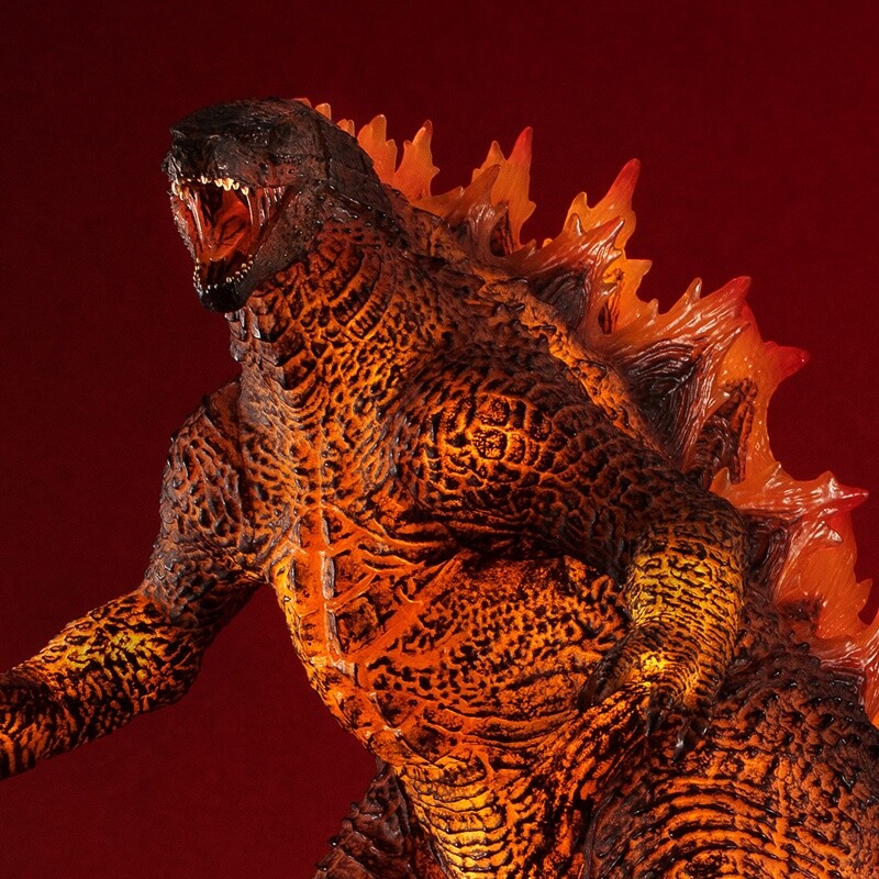 LED発光ギミック内蔵「バーニング・ゴジラ」フィギュアの予約