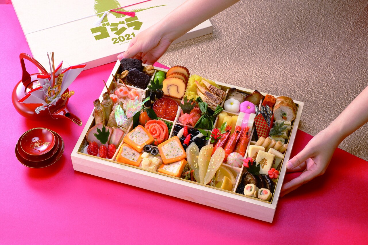 ゴジラ】ゴジラおせち2025☆VSデストロイア☆ラストシーンオーナメント