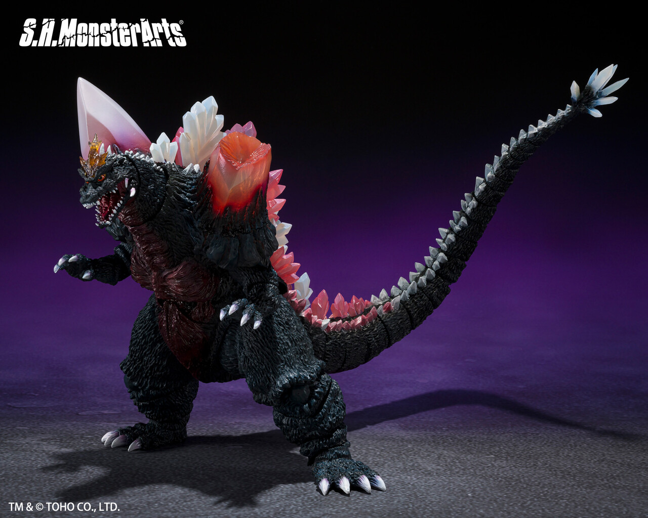 S.H.MonsterArts リトルゴジラ＆結晶体セット