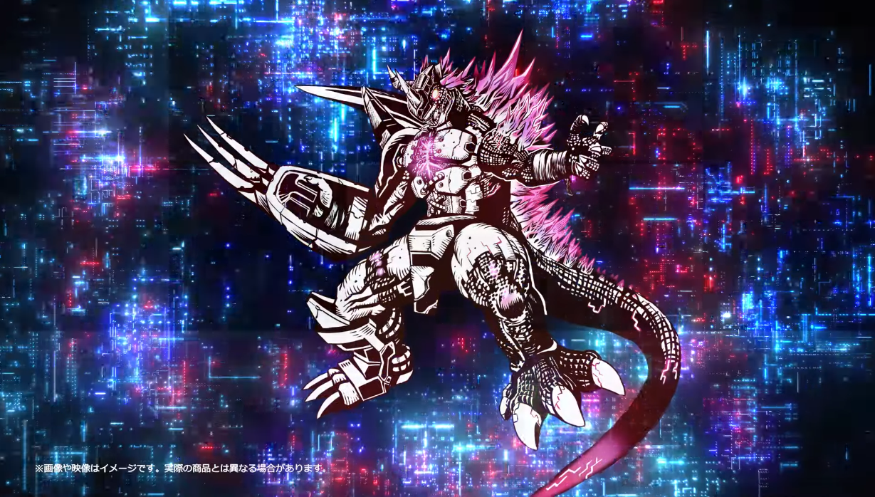 デジモン　color ゴジラ　限定エディション　デジタルモンスター デジモン】ゴジラ70周年を記念してデジタルモンスターCOLORが