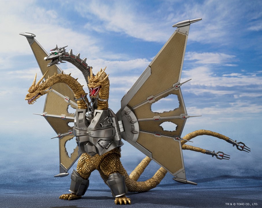 希少初版　メカキングギドラ　S.H.モンスターアーツ 希少初版メカキングギドラS.H.モンスターアーツ