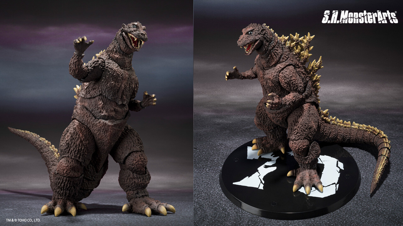 S.H.MonsterArtsより『ゴジラ』70周年記念アイテムが登場
