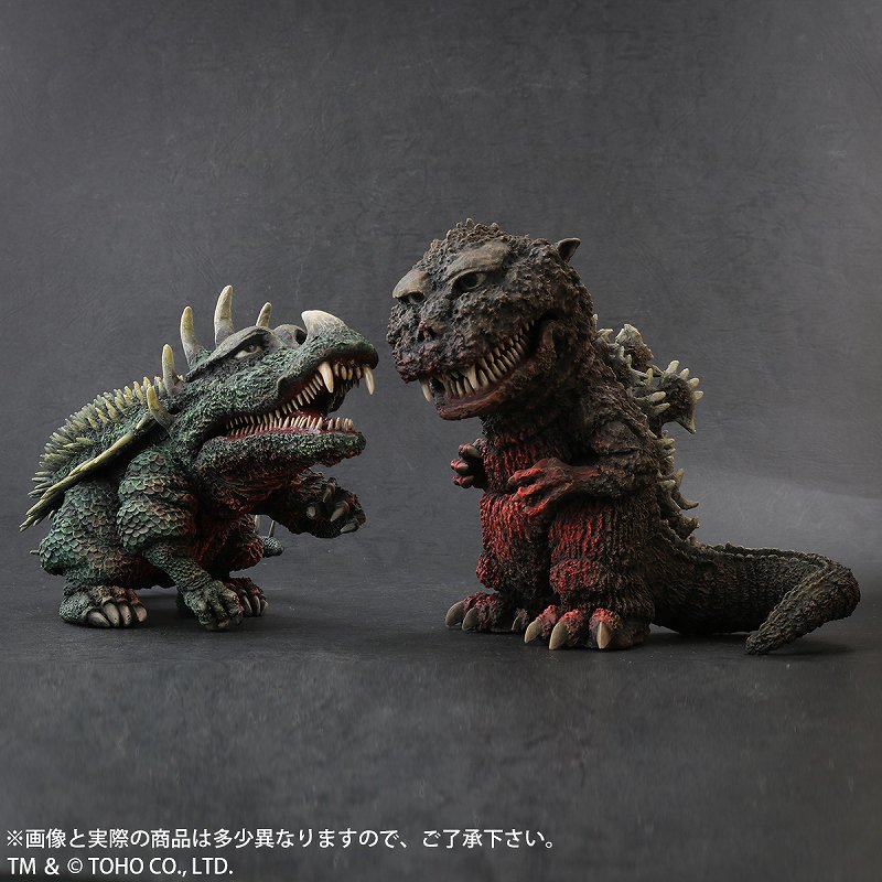 エクスプラス　デフォリアル　ゴジラの逆襲　ゴジラ.アンギラス　総天然色Ver. df_ga1955set_6.jpg
