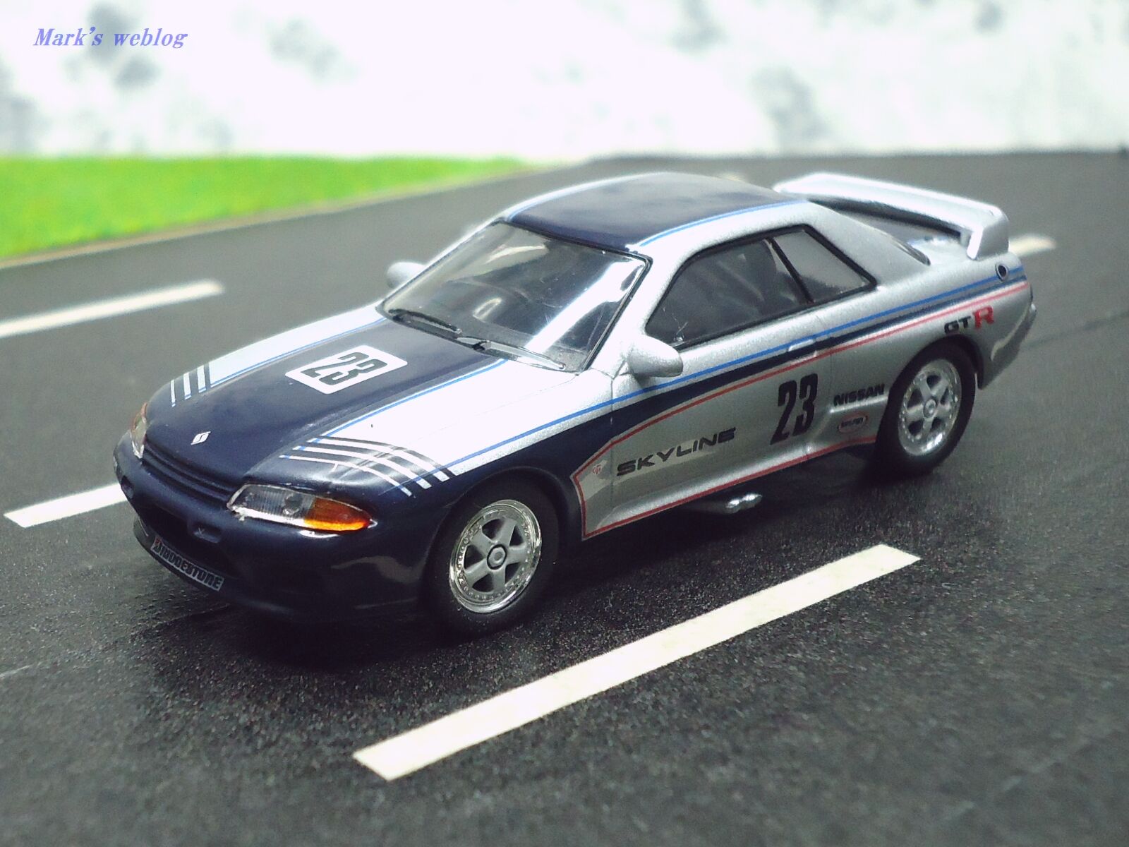 1/64 INNO Models 日産 スカイライン GT-R R32 JTC 1990 #12