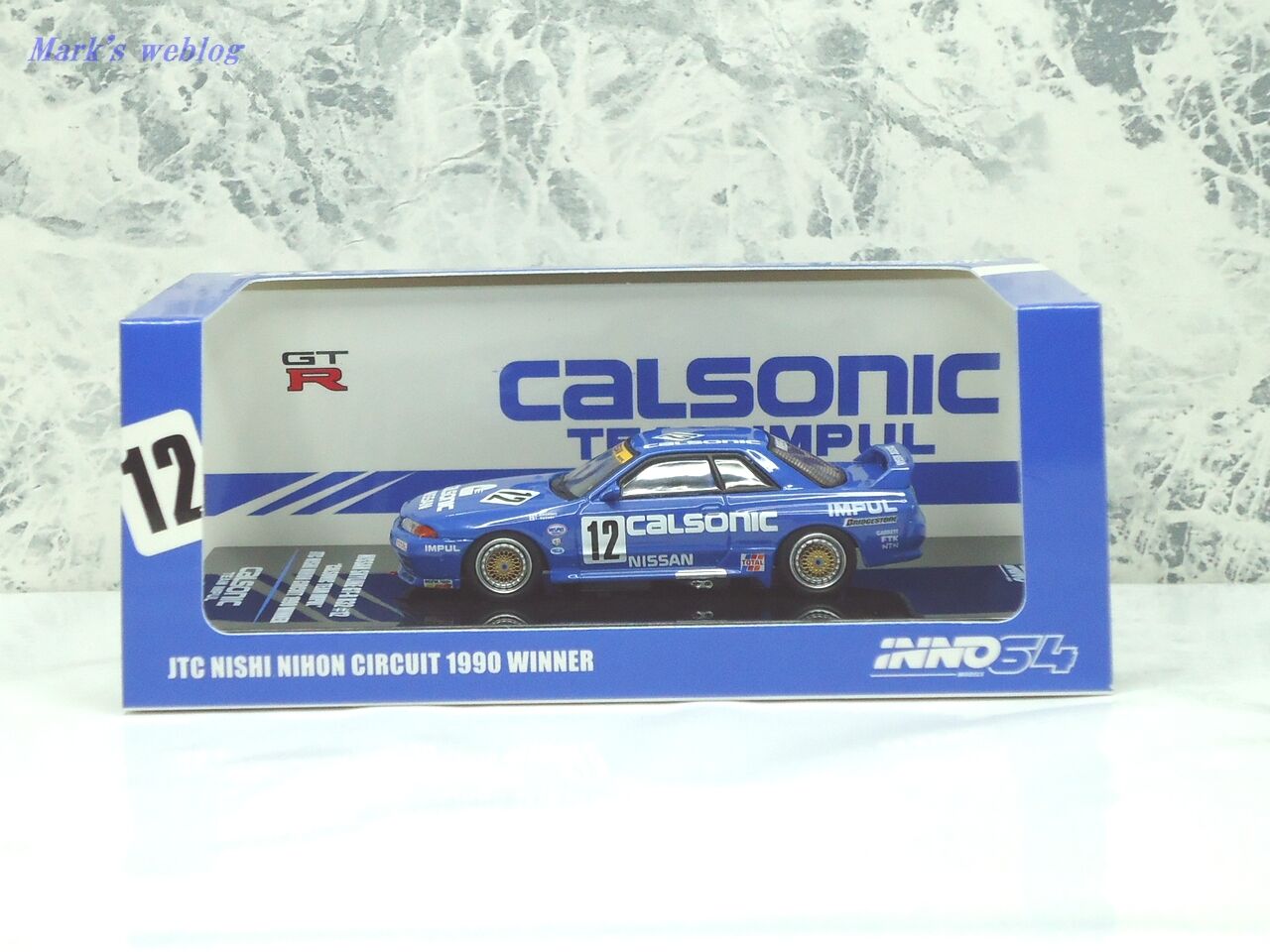 1/64 INNO Models 日産 スカイライン GT-R R32 JTC 1990 #12 1/64 INNO Models 日産 スカイライン GT-R R32 JTC 1990 #12