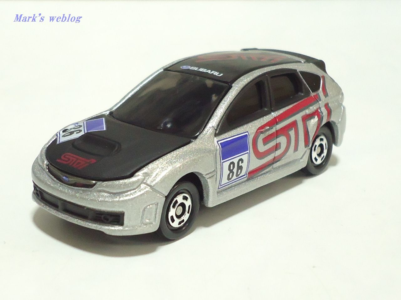 イオン限定トミカ スバル・インプレッサWRX STi(24時間レース