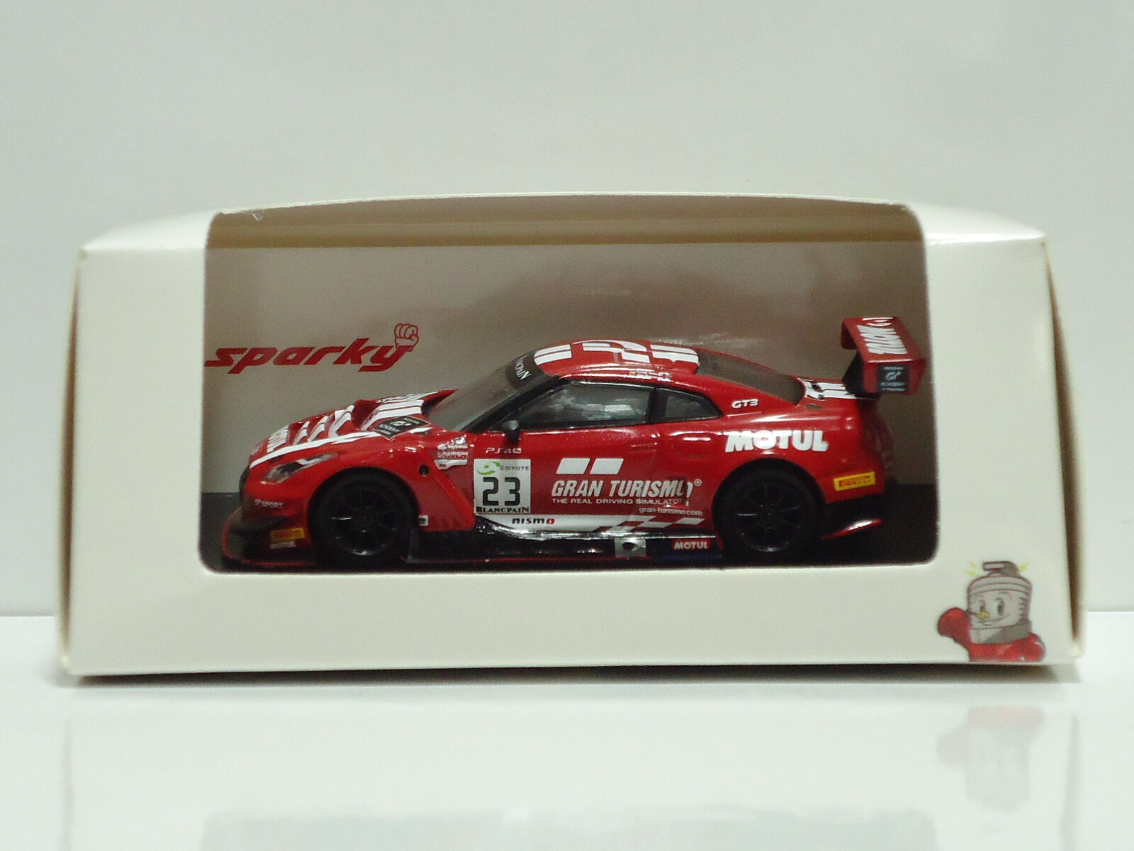 1/64 Nissan GT-R Nismo GT3 GT SPORT MOTUL Team RJN 7th 24H 1/64 Nissan GT-R Nismo GT3 GT SPORT MOTUL Team RJN 7th 24H