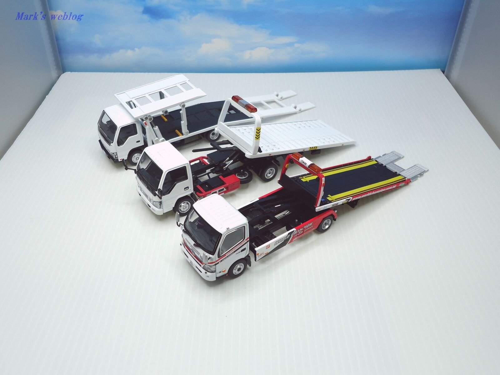 1/64 G.C.D ISUZU N-Series REWARD(いすゞ・エルフ レッカー車