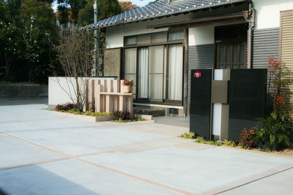 外構作品 外構工事と手作り雑貨のお店