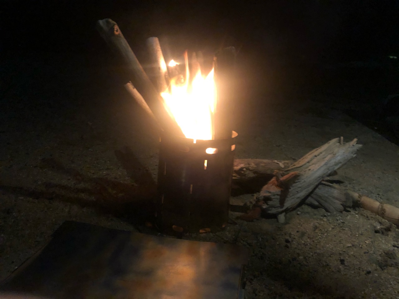 焚き火 ウェーディング 江井ヶ島 Redstarx