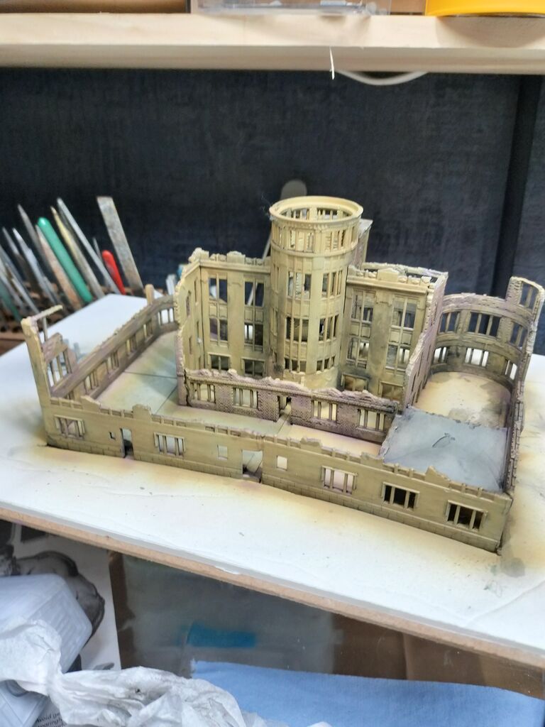 1/250 世界遺産 原爆ドーム : 銀河ぐらますガイド 造型分室