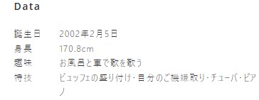data