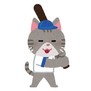 baseball_animal_neko