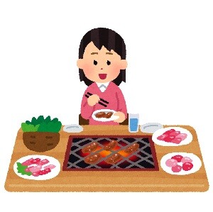 yakiniku_hitori_woman