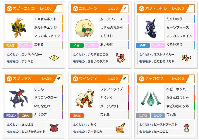 Incmay使用構築 手助けエルフーン Zコケコ 最終成績1786 58位 しんせん Incmay使用構築 手助けエルフーン Zコケコ 最終成績1786 58位 しんせん