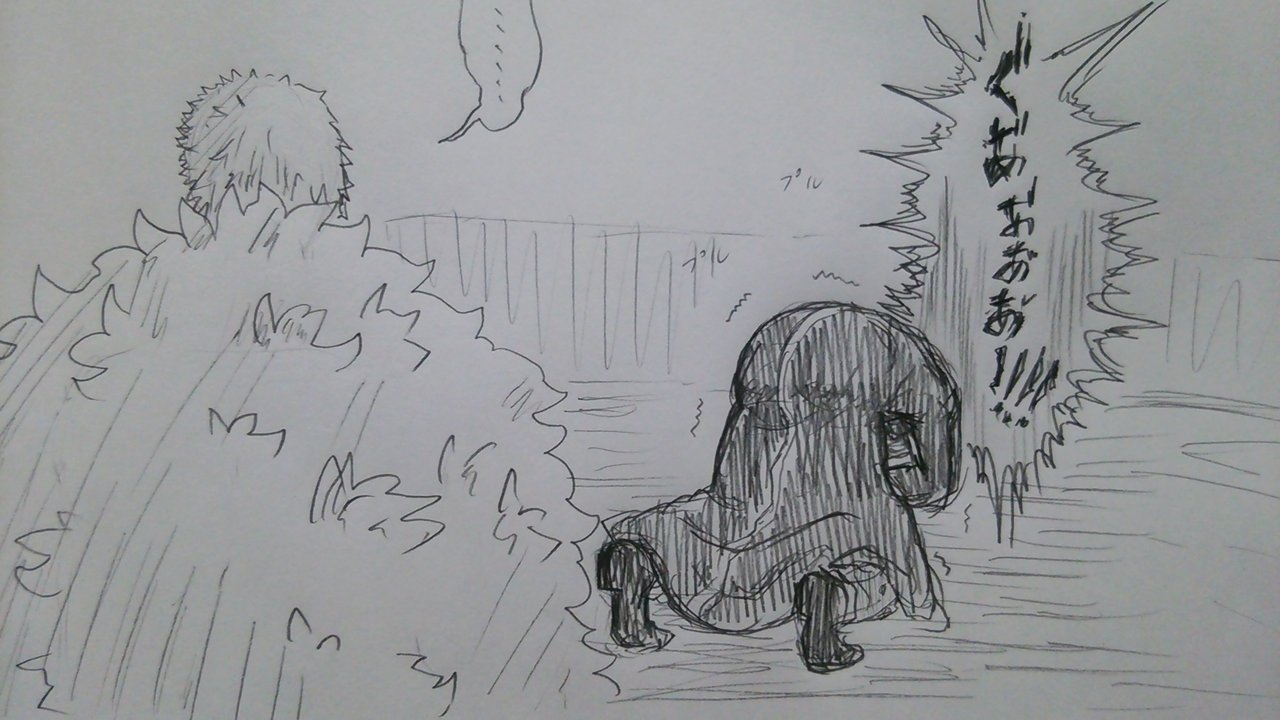 今日のアニメワンピース 少し下品内容注意 イラスト上達したい