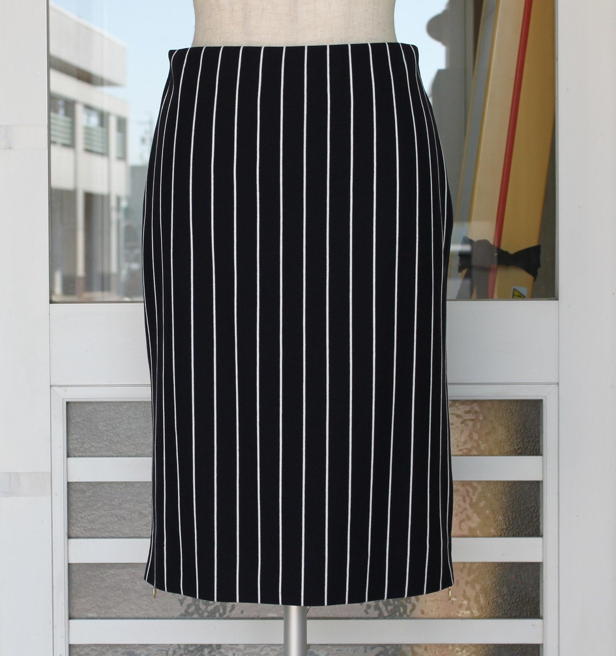 Lounie コットンラッセルピンストライプスカート G R E A T