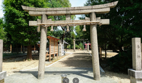 竹渕神社鳥居