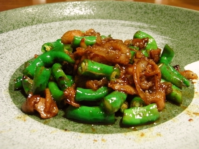R0019795_豚肉とひもとうのコチジャン炒め_20090806