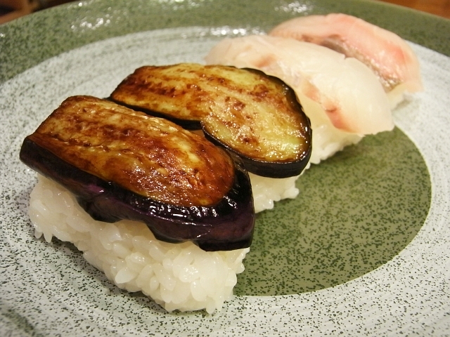 R0020025_ナスの寿司_20090813