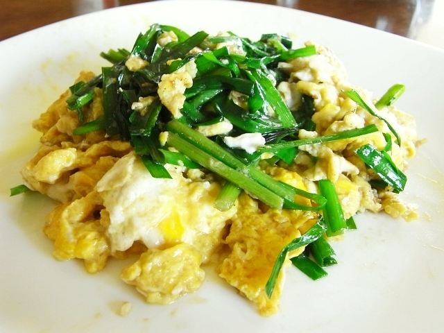 R0020140_ニラ玉炒め_20090816