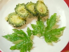 R0019094_ゴーヤの天ぷら_20090710
