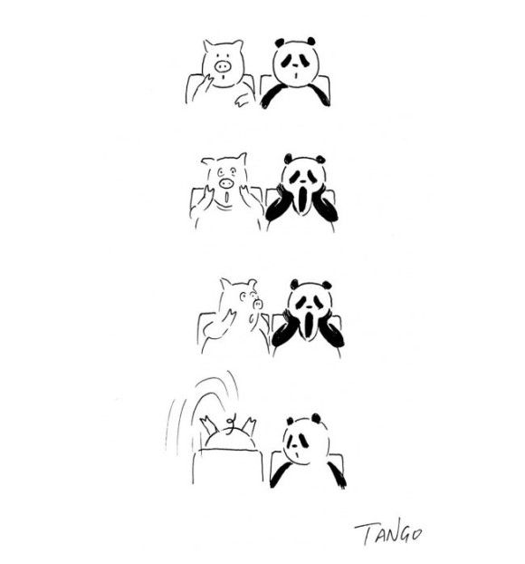 グレートライフ ちょっぴりシュールでちょっぴり騙し絵 意外な展開が楽しめる海外の動物漫画